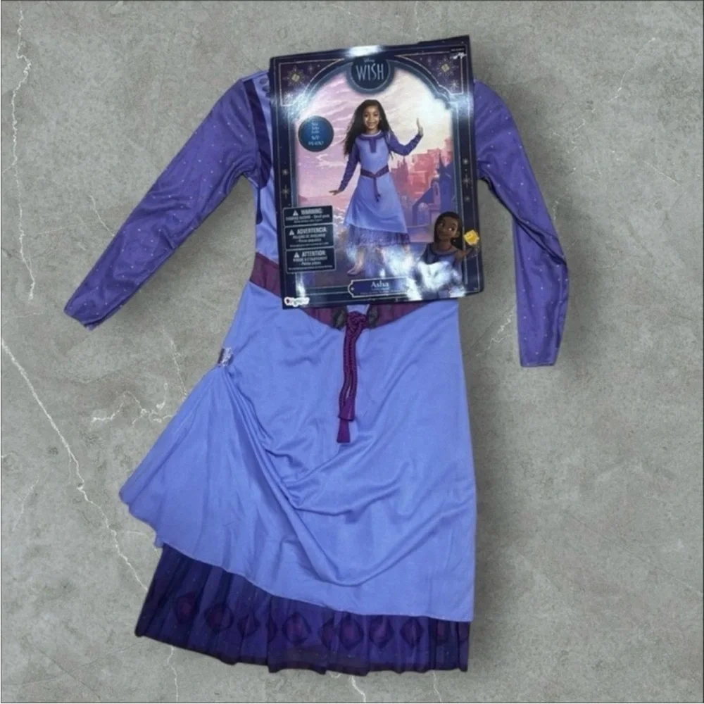 NWT Disney Wish Asha Halloween Costume Kids Size Small - Picture 2 of 9